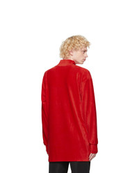 Landlord Red Knit Sweater