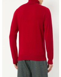 Laneus Roll Neck Fitted Jumper
