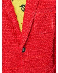 Coohem Solid Tweed Jacket