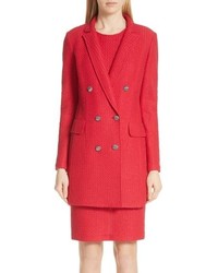 Red Tweed Coat