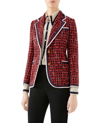 Gucci Geo Tweed Jacket