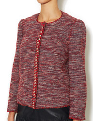 RED Valentino Giacca Metallic Tweed Jacket
