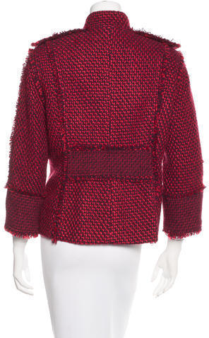 Tory Burch Tweed Long Sleeve Jacket, $125 | TheRealReal | Lookastic