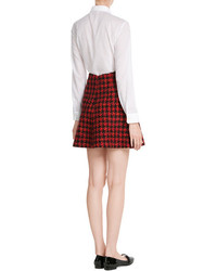 RED Valentino Tweed Mini Skirt