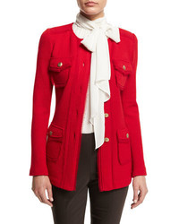 Red Twill Jacket
