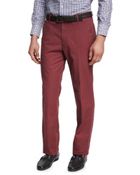 Peter Millar Soft Touch Twill Pants Wine
