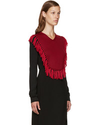 Altuzarra Black Red Ming Sweater
