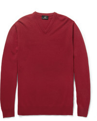Alfred Dunhill Cashmere V Neck Sweater