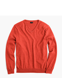 J.Crew Cotton Cashmere V Neck Sweater