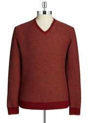 Hudson North Knit V Neck Sweater