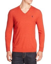 Polo Ralph Lauren Sportsman V Neck Sweater