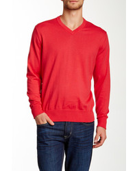 Tailorbyrd Tailor Byrd V Neck Long Sleeve Sweater