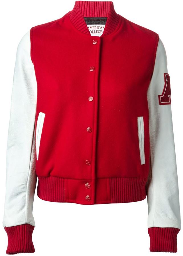 American College Classic Varsity Jacket, $213 | farfetch.com | Lookastic