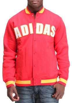 adidas Fleece Varsity Jacket, $74 | DrJays.com | Lookastic