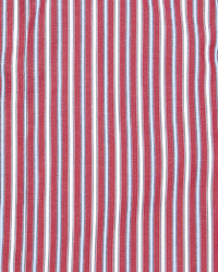 Kiton Multi Stripe Cotton Dress Shirt Red