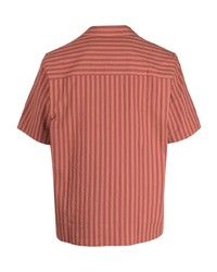 A Kind Of Guise Gioia Striped Camp Collar Shirt
