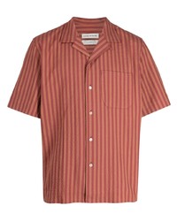A Kind Of Guise Gioia Striped Camp Collar Shirt