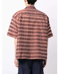 Sunnei Striped Cotton Blend Shirt