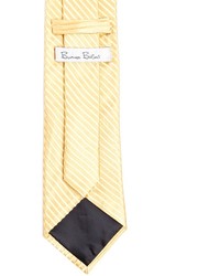 Burma Bibas Silk Solid Stripe Tie