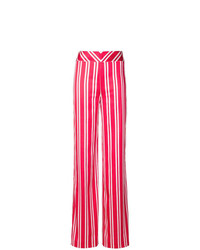 Rouge Margaux Striped Wide Leg Trousers
