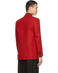 Saint Laurent Wool Striped Blazer