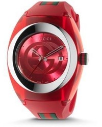 Gucci Sync Stainless Steel Rubber Watch