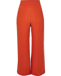 River Island Red Wide Pants