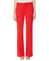 The Limited Lexie Button Tabbed Classic Flare Pants