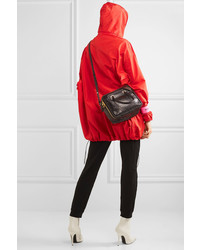 Balenciaga Hooded Shell Windbreaker Jacket Red