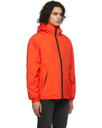 The Very Warm Orange Light Hooded Jacket