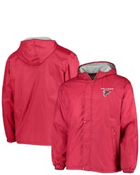 Dunbrooke Red Atlanta Falcons Logo Legacy Stadium Full Zip Jacket