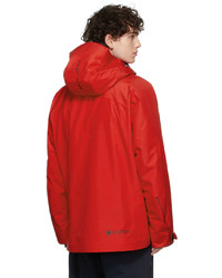 MONCLER GRENOBLE Red Down Montgirod Jacket
