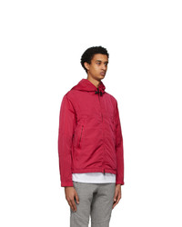 Moncler Red Hooded Jacket