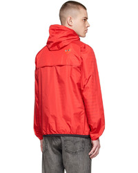 Comme Des Garcons Play Red K Way Edition Nylon Jacket