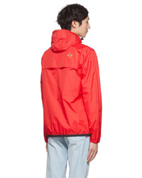 Comme Des Garcons Play Red K Way Edition Nylon Jacket