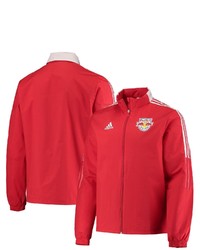 adidas Red New York Red Bulls All Weather Full Zip Jacket At Nordstrom