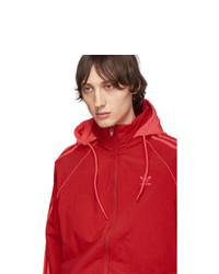 adidas Originals Red Sst Windbreaker Jacket