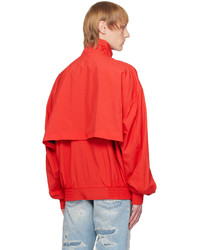 We11done Red Windproof Jacket