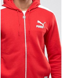 Puma Windbreaker Jacket In Red 57151807