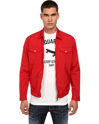 DSQUARED2 Windbreaker Nylon Shirt Jacket
