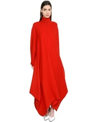 Stella McCartney Asymmetric Wool Blend Dress