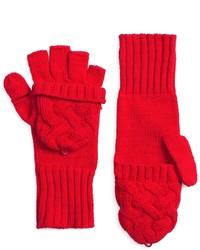 Brooks Brothers Wool Cable Knit Gloves