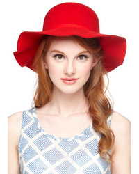 Ana Accessories Inc Oh Classy Day Hat In Scarlet