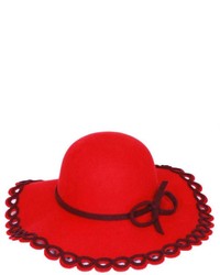 Urbanista Red Scalloped Hat