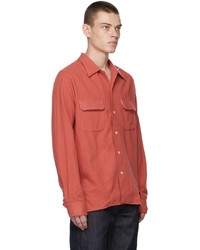 Levi's Vintage Clothing Red Styled By Levis Wool Shirt