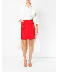 Maison Rabih Kayrouz Straight Mini Skirt