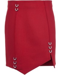 Thierry Mugler Mugler Piercing Detail Asymmetric Skirt