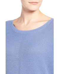 Caslon Novelty Stitch Dolman Sleeve Tunic Sweater
