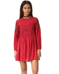 Endless Rose Woven Lace Combo Dress