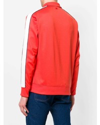 AMI Alexandre Mattiussi Bicolor Sweatshirt With Polo Collar